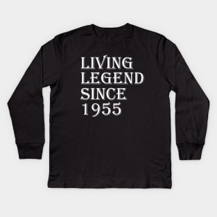 Living Legend Since 1955 Kids Long Sleeve T-Shirt